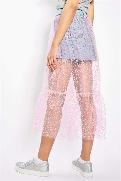 ssense mini skirt|tulle pink skirt.